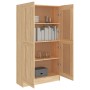 Oak plywood book cabinet 82.5x30.5x150 cm by vidaXL, Bookcases and shelves - Ref: Foro24-802726, Price: 136,25 €, Discount: %