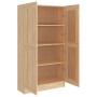 Oak plywood book cabinet 82.5x30.5x150 cm by vidaXL, Bookcases and shelves - Ref: Foro24-802726, Price: 136,25 €, Discount: %