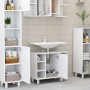 Armario de baño madera contrachapada blanco 60x32x53,5 cm de vidaXL, Muebles de baño - Ref: Foro24-802633, Precio: 45,23 €, D...