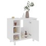 Armario de baño madera contrachapada blanco 60x32x53,5 cm de vidaXL, Muebles de baño - Ref: Foro24-802633, Precio: 45,23 €, D...