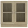 Oak-colored plywood book cabinet 82.5x30.5x80 cm by vidaXL, Bookcases and shelves - Ref: Foro24-802744, Price: 80,60 €, Disco...