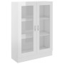 Plywood white glossy display case 82.5x30.5x115 cm by vidaXL, Bookcases and shelves - Ref: Foro24-802756, Price: 95,40 €, Dis...