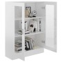 Plywood white glossy display case 82.5x30.5x115 cm by vidaXL, Bookcases and shelves - Ref: Foro24-802756, Price: 95,40 €, Dis...