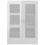 Plywood white glossy display case 82.5x30.5x115 cm by vidaXL, Bookcases and shelves - Ref: Foro24-802756, Price: 95,40 €, Dis...