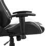 Silla gaming giratoria PVC blanco de vidaXL, Sillones para videojuegos - Ref: Foro24-20495, Precio: 192,20 €, Descuento: %