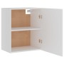 Weißer Küchenhängeschrank aus Holzwerkstoff, 50 x 31 x 60 cm von vidaXL, Küchenschränke - Ref: Foro24-801260, Preis: 63,59 €,...