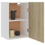 Küchenhängeschrank aus Eichenholz, 39,5 x 31 x 60 cm von vidaXL, Küchenschränke - Ref: Foro24-801255, Preis: 59,87 €, Rabatt: %