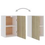 Küchenhängeschrank aus Eichenholz, 39,5 x 31 x 60 cm von vidaXL, Küchenschränke - Ref: Foro24-801255, Preis: 59,87 €, Rabatt: %