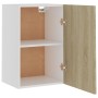 Küchenhängeschrank aus Eichenholz, 39,5 x 31 x 60 cm von vidaXL, Küchenschränke - Ref: Foro24-801255, Preis: 59,87 €, Rabatt: %