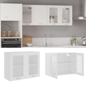 Armario colgante cocina contrachapada blanco 80x31x60 cm de vidaXL, Armarios de cocina - Ref: Foro24-802529, Precio: 74,92 €,...