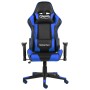 Silla gaming giratoria PVC azul de vidaXL, Sillones para videojuegos - Ref: Foro24-20490, Precio: 163,27 €, Descuento: %