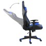 Silla gaming giratoria PVC azul de vidaXL, Sillones para videojuegos - Ref: Foro24-20490, Precio: 163,27 €, Descuento: %