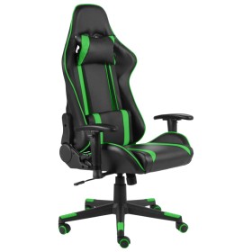 Green swivel PVC gaming chair by vidaXL, Gaming chairs - Ref: Foro24-20480, Price: 163,99 €, Discount: %