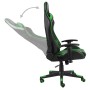 Green swivel PVC gaming chair by vidaXL, Gaming chairs - Ref: Foro24-20480, Price: 163,42 €, Discount: %