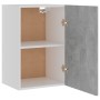 Hängeschrank aus Sperrholz in Betongrau, 39,5 x 31 x 60 cm von vidaXL, Küchenschränke - Ref: Foro24-801256, Preis: 41,27 €, R...