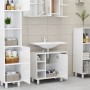 Bathroom cabinet in glossy white plywood 60x32x53.5cm by vidaXL, Bathroom furniture - Ref: Foro24-802639, Price: 53,09 €, Dis...