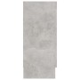 Vitrina de madera de ingeniería gris 120x30,5x70 cm de vidaXL, Aparadores - Ref: Foro24-802790, Precio: 105,21 €, Descuento: %