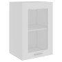 Armario colgante vidrio madera ingeniería blanco 40x31x60 cm de vidaXL, Armarios de cocina - Ref: Foro24-802505, Precio: 48,1...