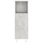 Armario de baño madera contrachapada gris 30x30x95 cm de vidaXL, Muebles de baño - Ref: Foro24-802619, Precio: 51,68 €, Descu...