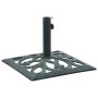 Green cast iron parasol base 12 kg 49 cm by vidaXL, Umbrella bases - Ref: Foro24-47866, Price: 66,55 €, Discount: %