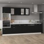 Armario inferior cajón cocina madera ingeniería negro de vidaXL, Armarios de cocina - Ref: Foro24-801221, Precio: 77,03 €, De...