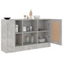 Aparador de madera contrachapada gris hormigón 120x30,5x70 cm de vidaXL, Aparadores - Ref: Foro24-802781, Precio: 88,00 €, De...