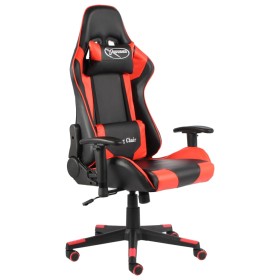 Red PVC swivel gaming chair by vidaXL, Gaming chairs - Ref: Foro24-20491, Price: 132,99 €, Discount: %