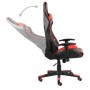 Drehbarer Gaming-Stuhl aus rotem PVC von vidaXL, Gaming-Stühle - Ref: Foro24-20491, Preis: 133,18 €, Rabatt: %