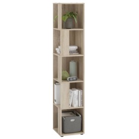 FMD Corner shelf with 10 Sonoma oak side compartments by FMD, Bookcases and shelves - Ref: Foro24-433866, Price: 184,99 €, Di...