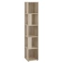 FMD Corner shelf with 10 Sonoma oak side compartments by FMD, Bookcases and shelves - Ref: Foro24-433866, Price: 184,72 €, Di...