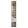 FMD Corner shelf with 10 Sonoma oak side compartments by FMD, Bookcases and shelves - Ref: Foro24-433866, Price: 184,72 €, Di...