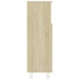 Armario de baño madera contrachapada color roble 30x30x95 cm de vidaXL, Muebles de baño - Ref: Foro24-802618, Precio: 58,71 €...