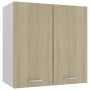 Armario colgante cocina contrachapada roble 60x31x60 cm de vidaXL, Armarios de cocina - Ref: Foro24-801271, Precio: 71,99 €, ...