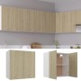 Hanging kitchen cabinet in oak plywood 60x31x60 cm by vidaXL, Kitchen cabinets - Ref: Foro24-801271, Price: 71,99 €, Discount: %