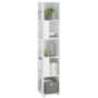 FMD Corner shelf with 10 side compartments white by FMD, Bookcases and shelves - Ref: Foro24-433865, Price: 176,07 €, Discoun...