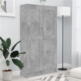 Concrete gray plywood book cabinet 82.5x30.5x150cm by vidaXL, Bookcases and shelves - Ref: Foro24-802727, Price: 141,99 €, Di...