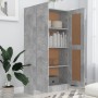 Concrete gray plywood book cabinet 82.5x30.5x150cm by vidaXL, Bookcases and shelves - Ref: Foro24-802727, Price: 132,20 €, Di...