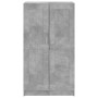 Concrete gray plywood book cabinet 82.5x30.5x150cm by vidaXL, Bookcases and shelves - Ref: Foro24-802727, Price: 132,20 €, Di...