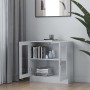 Vitrine aus glänzend weißem Sperrholz, 82,5 x 30,5 x 80 cm von vidaXL, Bücherregale und Regale - Ref: Foro24-802747, Preis: 5...