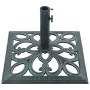 Green cast iron parasol base 12 kg 49 cm by vidaXL, Umbrella bases - Ref: Foro24-47866, Price: 66,55 €, Discount: %