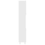 Armario de baño madera contrachapada blanco 30x30x179 cm de vidaXL, Muebles de baño - Ref: Foro24-802624, Precio: 77,08 €, De...