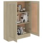 Oak-colored plywood shelf 82.5x30.5x115 cm by vidaXL, Bookcases and shelves - Ref: Foro24-802717, Price: 72,99 €, Discount: %