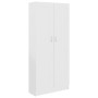 White engineered wood bookcase 82.5x30.5x185.5 cm by vidaXL, Bookcases and shelves - Ref: Foro24-802732, Price: 165,99 €, Dis...