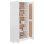 White engineered wood bookcase 82.5x30.5x185.5 cm by vidaXL, Bookcases and shelves - Ref: Foro24-802732, Price: 165,99 €, Dis...