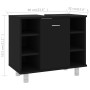 Armario de baño madera contrachapada negro 60x32x53,5 cm de vidaXL, Muebles de baño - Ref: Foro24-802634, Precio: 56,39 €, De...