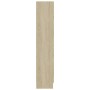 Vitrina de madera contrachapada color roble 82,5x30,5x150 cm de vidaXL, Librerías y estanterías - Ref: Foro24-802762, Precio:...