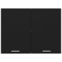 Armario colgante de cocina contrachapada negro 80x31x60 cm de vidaXL, Armarios de cocina - Ref: Foro24-801277, Precio: 59,01 ...