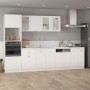 White plywood microwave cabinet 60x57x207 cm by vidaXL, Kitchen cabinets - Ref: Foro24-802546, Price: 241,18 €, Discount: %