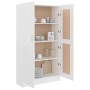 Engineered wood bookcase white 82.5x30.5x150 cm by vidaXL, Bookcases and shelves - Ref: Foro24-802723, Price: 139,80 €, Disco...