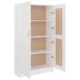 Librería madera de ingeniería blanco 82,5x30,5x150 cm de vidaXL, Librerías y estanterías - Ref: Foro24-802723, Precio: 155,07...